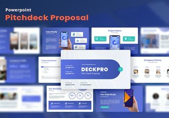 广告公司项目提案创意人员介绍展示PPT模板 - 顶尖PPT