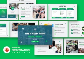 公益慈善行业PPT模板 - 顶尖PPT