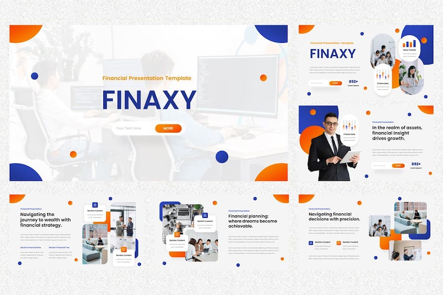 财务汇报总结keynote模板 - 顶尖PPT