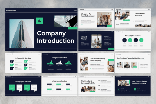 公司介绍keynote模板 - 顶尖PPT