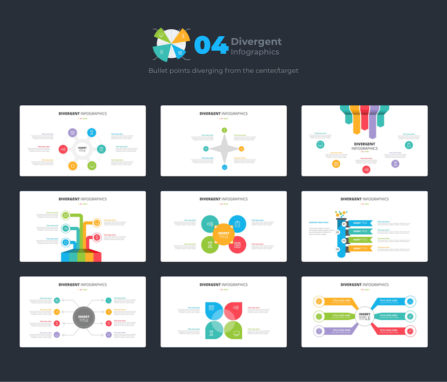 国外信息图表数据可视化高级PPT模板 - 顶尖PPT