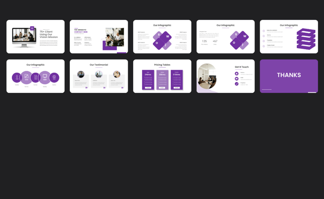 创意机构企业介绍动画PPT模板 - 顶尖PPT