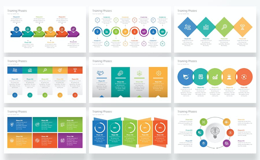 培训课程阶段设计方案Keynote模板 - 顶尖PPT