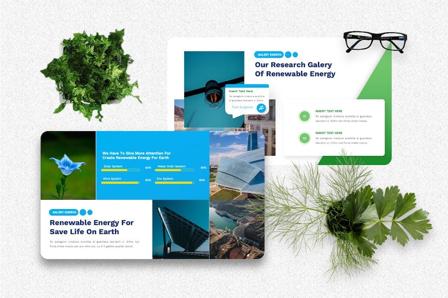 新能源可再生能源发展方案PPT模板 - 顶尖PPT