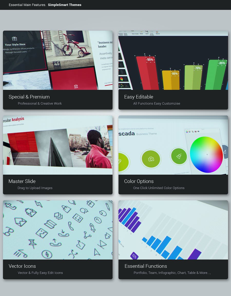 创意商业营销策划品牌展示多用途PPT模板 - 顶尖PPT