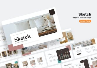 室内设计装修装饰方案展示PPT模板 - 顶尖PPT