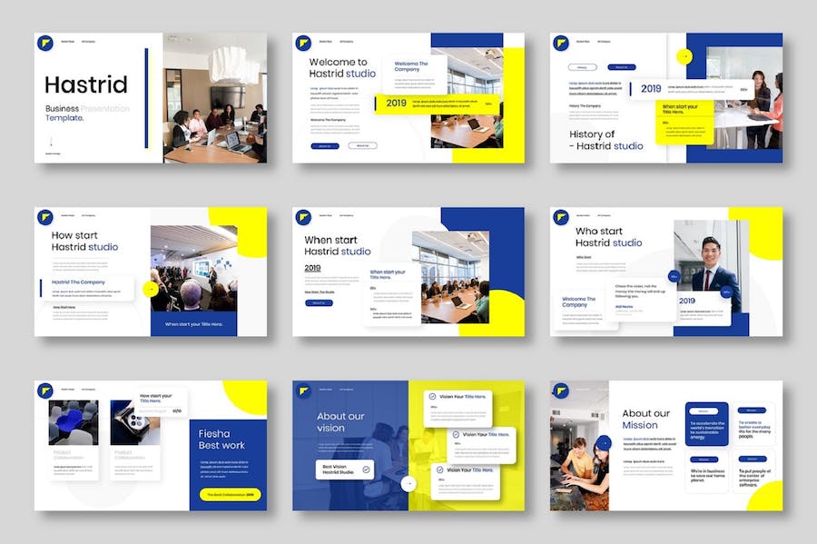 公司内容会议项目合作推广国外keynote模板 - 顶尖PPT