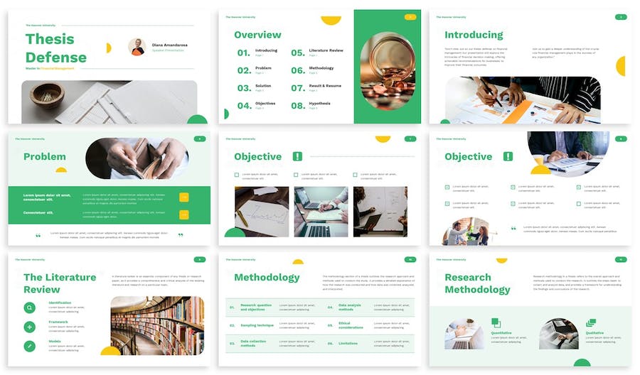 国防金融论文keynote模板 - 顶尖PPT