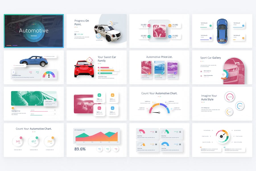 汽车展会活动策划产品介绍产品融资多用途keynote模板 - 顶尖PPT