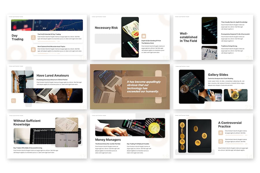 虚拟货币交易keynote模板 - 顶尖PPT