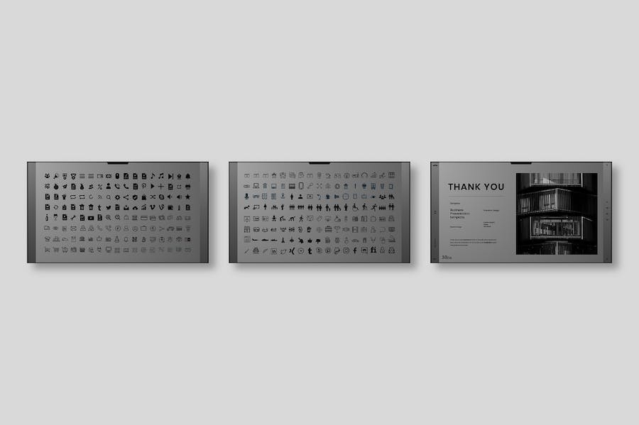 英国风格商务企业文化宣传展示Keynote模板 - 顶尖PPT