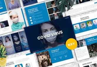 疫情防控医疗健康讲座方案Keynote模板 - 顶尖PPT