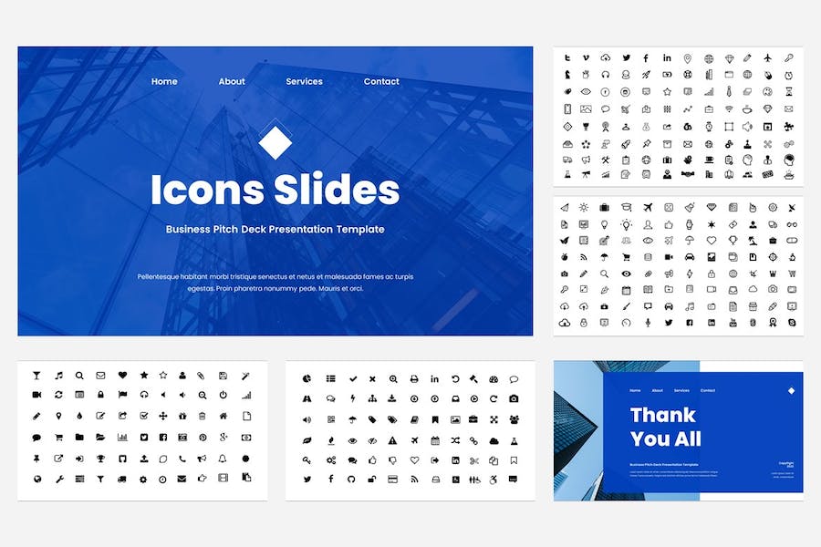 商务广告讲述展示营销传播推广PPT模板 - 顶尖PPT