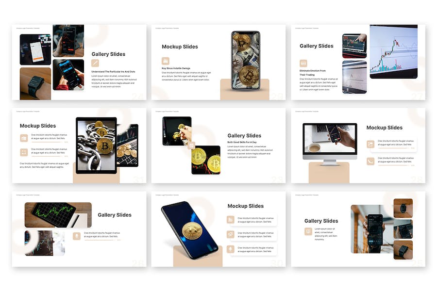 虚拟货币交易keynote模板 - 顶尖PPT