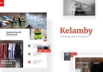 摄影作品集图片展示PPT模板 - 顶尖PPT