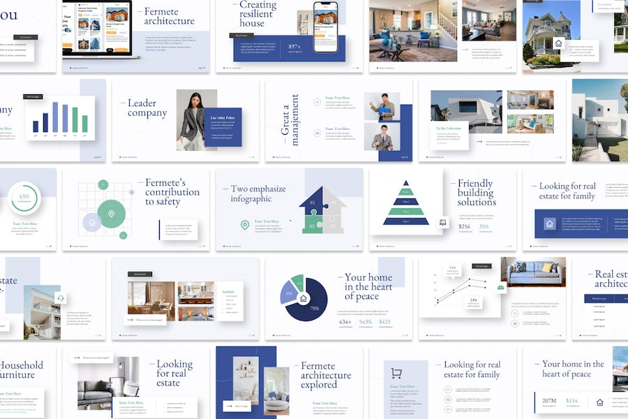 架构设计结构方案展示PPT模板 - 顶尖PPT