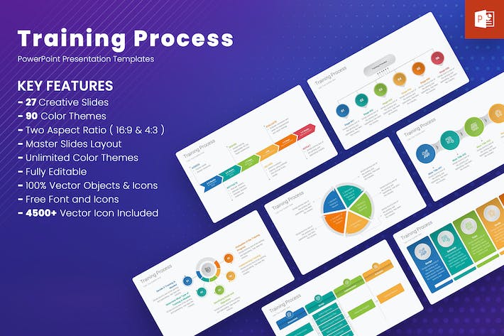 培训流程设计管理PPT模板 - 顶尖PPT