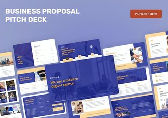 业务合作项目商业计划书项目推广ppt模板 - 顶尖PPT