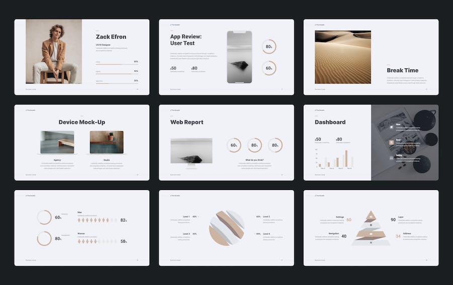 极简品牌展示业务合作keynote模板 - 顶尖PPT