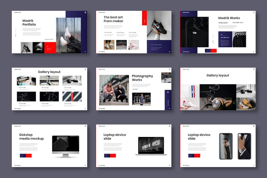 商务战略报告演示Keynote模板 - 顶尖PPT