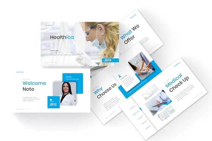 健康医疗咨询服务Keynote模板 - 顶尖PPT