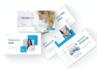 健康医疗咨询服务Keynote模板 - 顶尖PPT