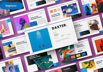 商务企业项目展示Keynote模板 - 顶尖PPT