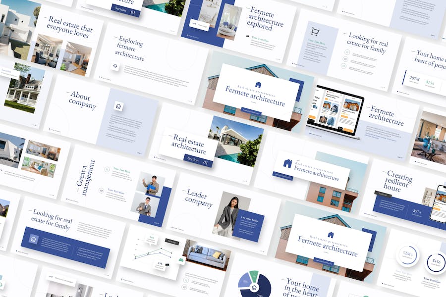 架构设计结构方案展示PPT模板 - 顶尖PPT