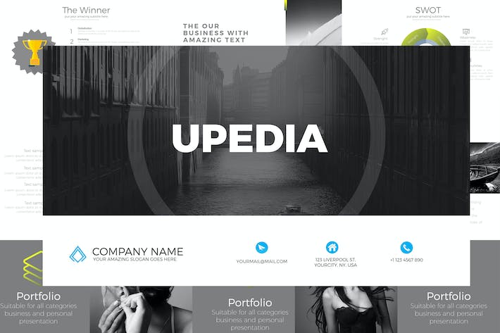 创意商业品牌演讲Keynote模板 - 顶尖PPT