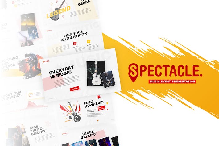 音乐活动演唱会策划PPT模板 - 顶尖PPT