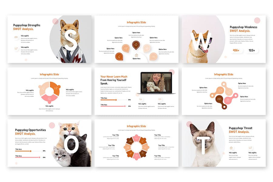 宠物商店运营方案介绍主题演讲Keynote模板 - 顶尖PPT