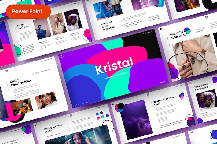 时尚商务企业宣传营销推广PPT模板 - 顶尖PPT