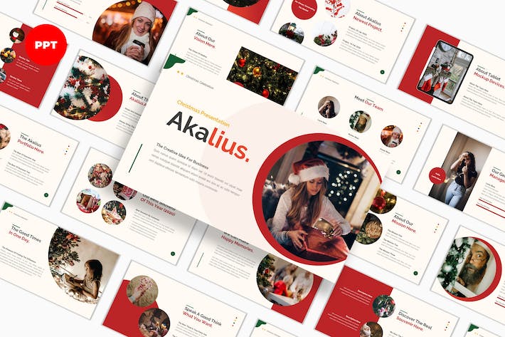 圣诞节活动策划推介PPT模板 - 顶尖PPT