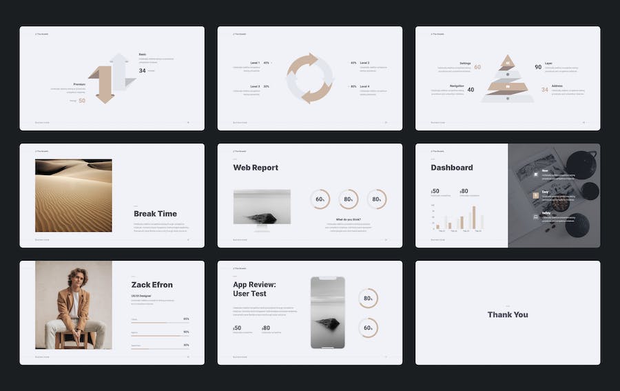 极简品牌展示业务合作keynote模板 - 顶尖PPT