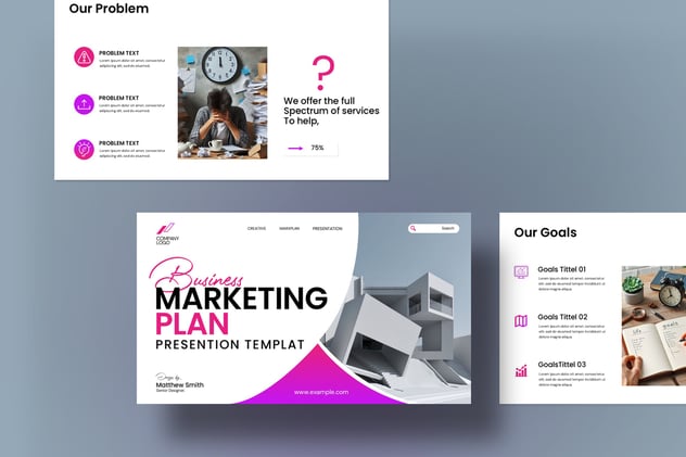 营销计划方案策略推广市场分析PPT模板 - 顶尖PPT