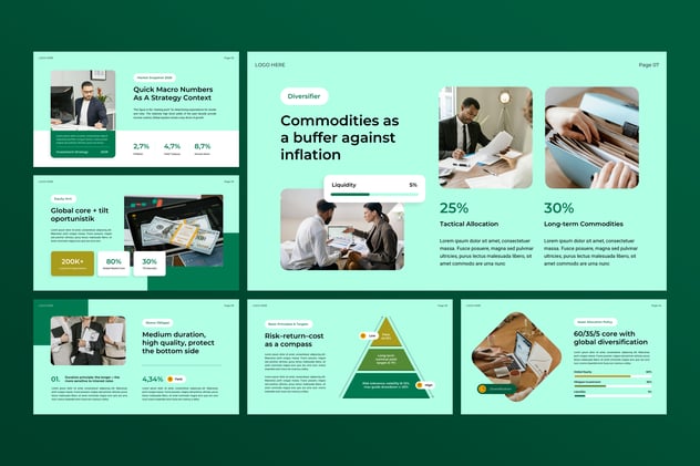 投资理财策略规划方案PPT模板 - 顶尖PPT