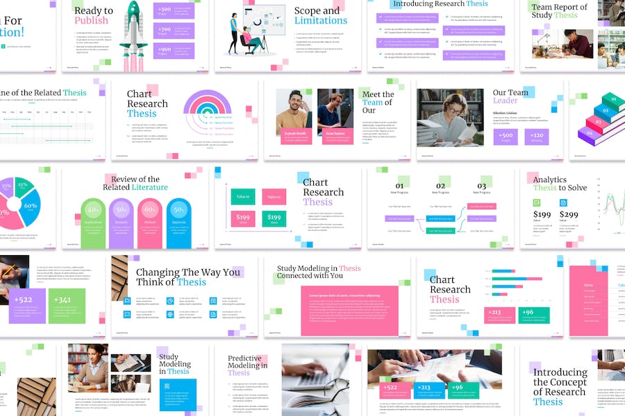 学位论文研究成果展示PPT模板 - 顶尖PPT