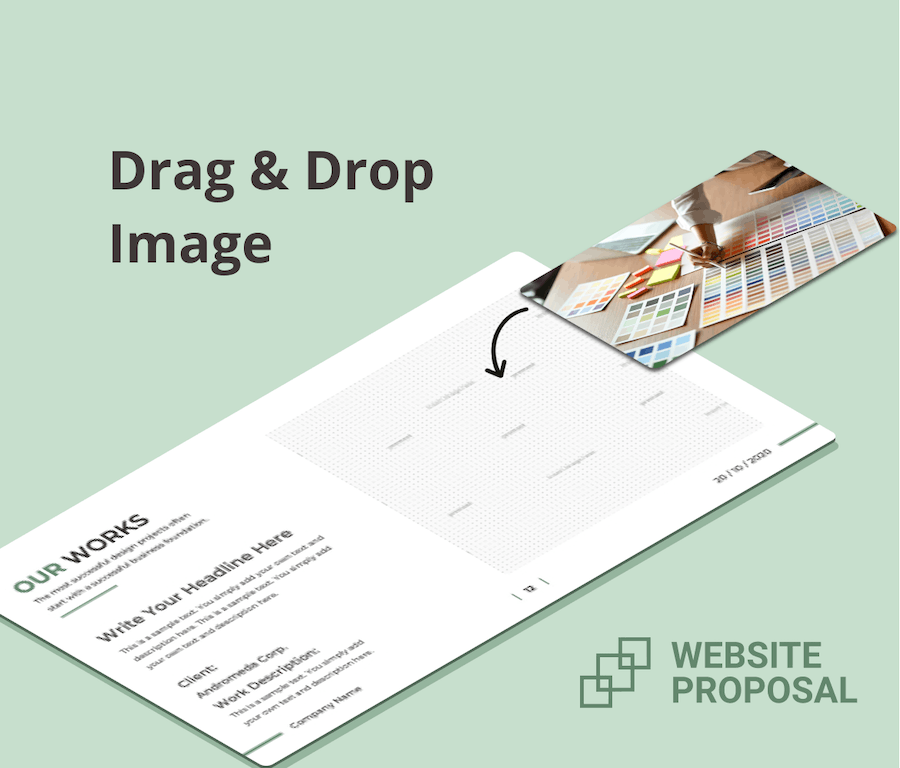 网站提案创意展示PPT模板 - 顶尖PPT