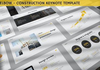 工程施工建筑keynote模板 - 顶尖PPT