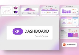 KPI业绩指标监测系统PPT模板 - 顶尖PPT