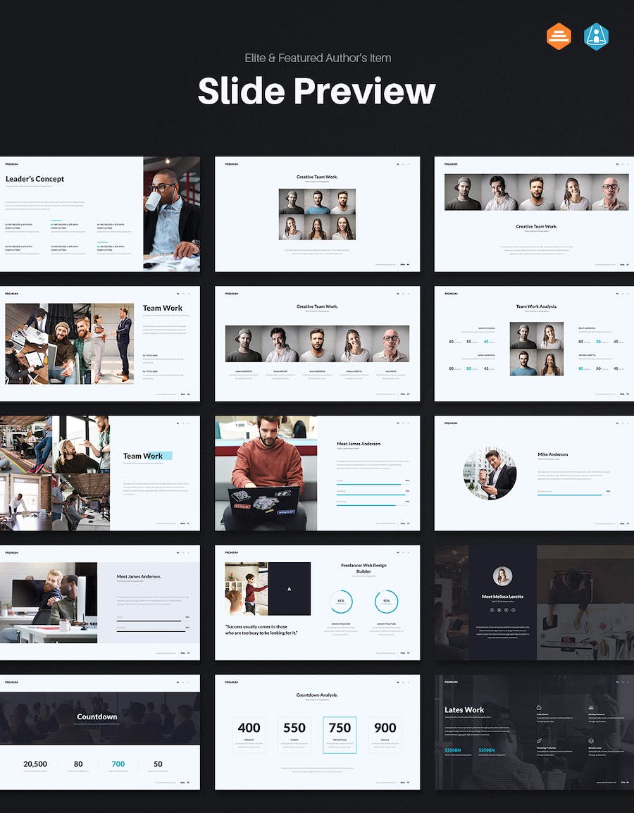 国外高级商务业务合作项目投标通用PPT模板 - 顶尖PPT