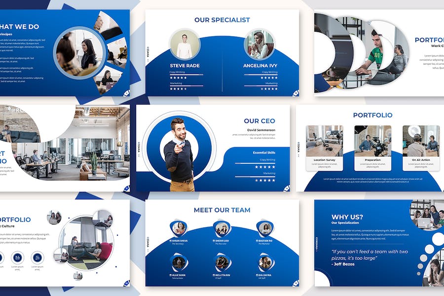 城市文化旅游推介主题Keynote模板 - 顶尖PPT