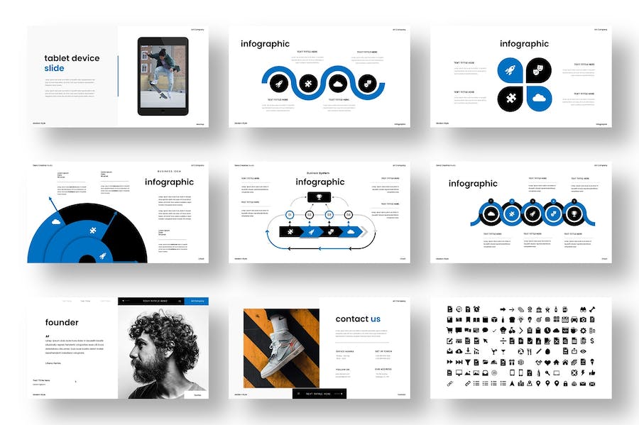 城市摄影展示产品营销策划品牌展示多用途PPT模板 - 顶尖PPT