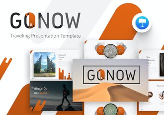 旅行度假景点介绍展示keynote模板 - 顶尖PPT