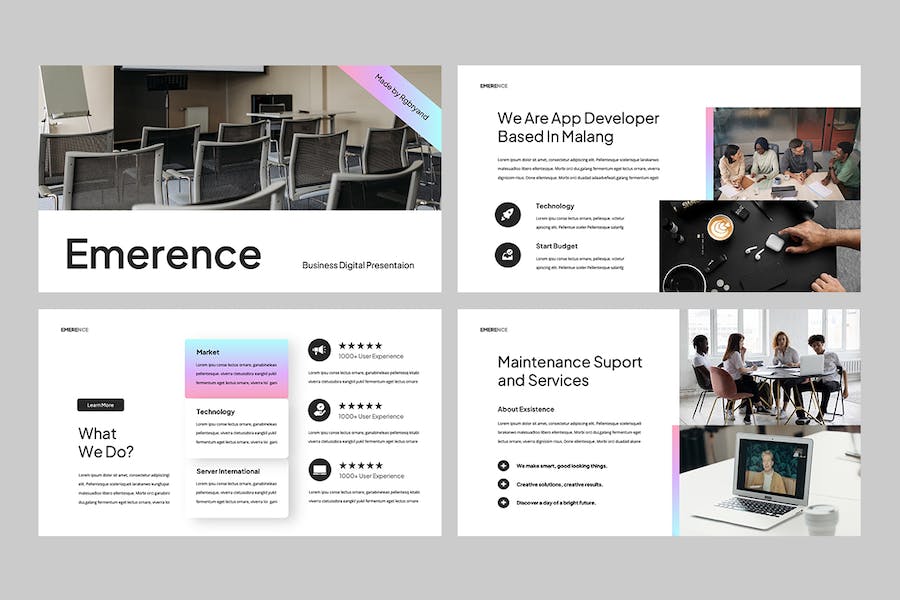 商务汇报企业介绍市场分析PPT模板 - 顶尖PPT