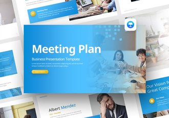 会议计划业务合作keynote模板 - 顶尖PPT