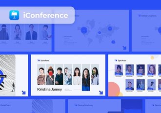 商务展会发布会项目会议keynote模板 - 顶尖PPT