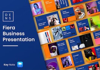 时尚流行品牌服装鞋子产品推广展示国外keynote模板 - 顶尖PPT