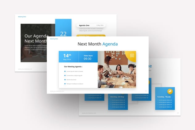 会议计划业务合作keynote模板 - 顶尖PPT