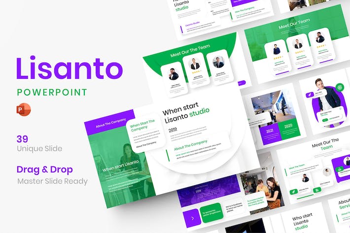 高端商务商业风格PPT模板 - 顶尖PPT